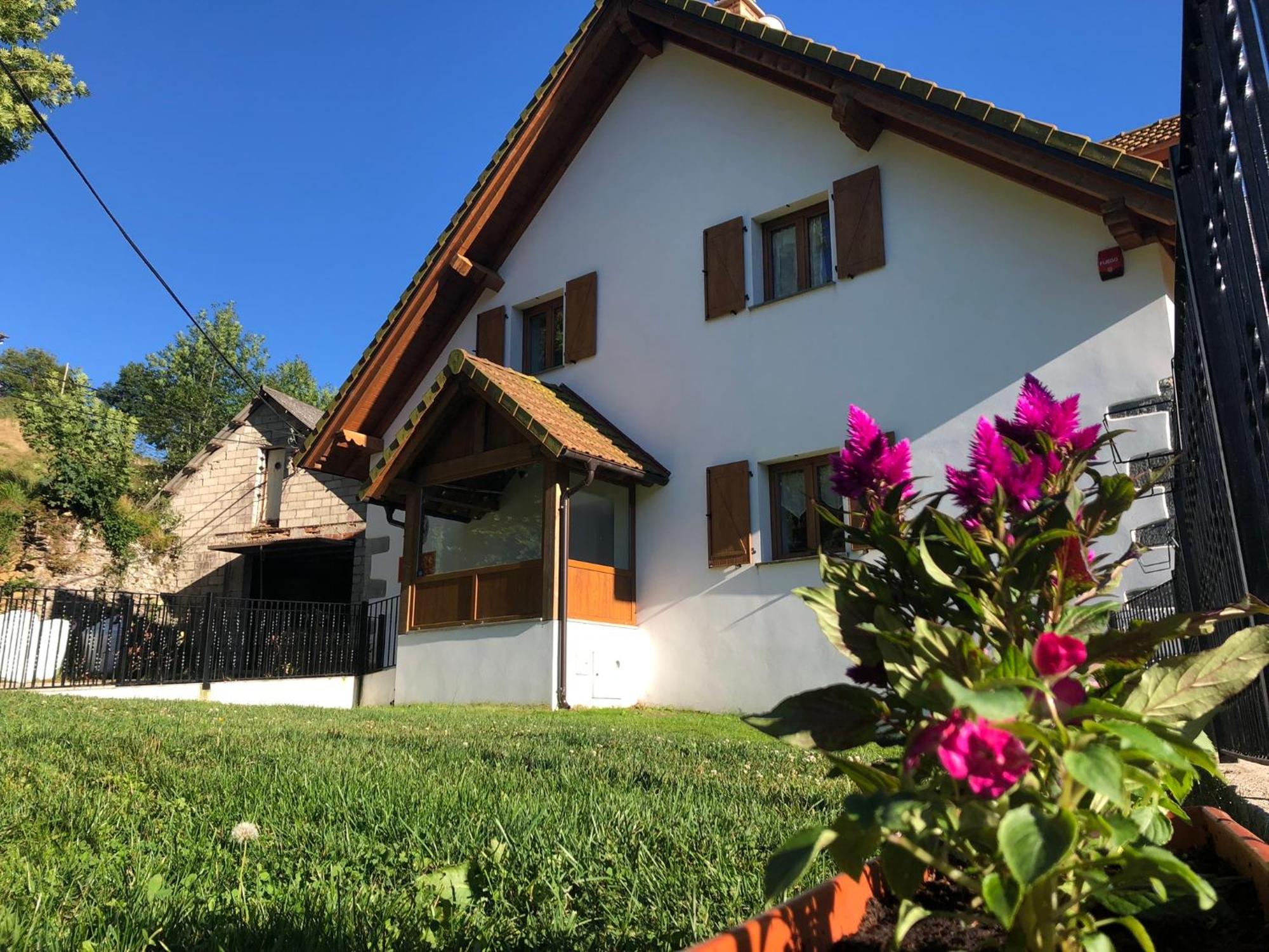 Apartamentos Zabalarena Basoa Orbaiceta Buitenkant foto